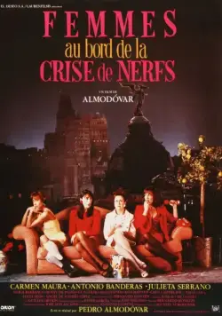 Постер: Женщины на грани нервного срыва / Mujeres al borde de un ataque de (1988)
