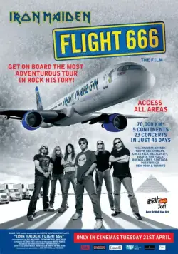 Постер: Iron Maiden – рейс 666 / Iron Maiden: Flight 666 (2009)