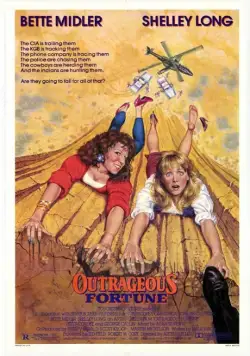 Постер: Неприличное везение / Outrageous Fortune (1987)