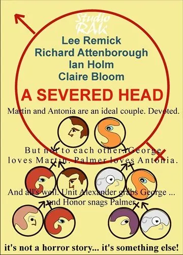 Постер: Отсеченная голова / A Severed Head (1971)