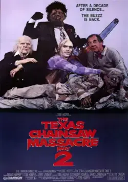 Постер: Техасская резня бензопилой 2 / The Texas Chainsaw Massacre - Part 2 (1986)