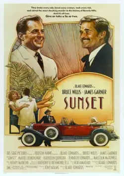 Постер: Закат / Sunset (1988)