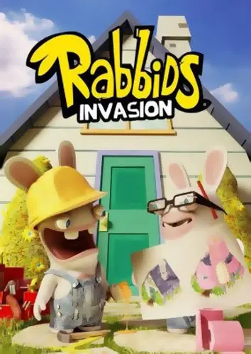 Постер: Бешеные Кролики: Вторжение / Rabbids Invasion (2013)