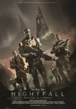Постер: Halo: Сумерки / Halo: Nightfall (2014)