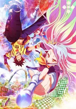 Постер: Без игры — нет жизни / No Game, No Life (2014)