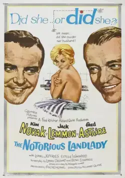 Постер: Тридцать три несчастья / The Notorious Landlady (1962)
