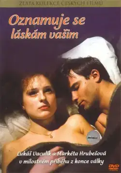 Постер: Взываю к любви вашей / Oznamuje se láskám vasim (1988)