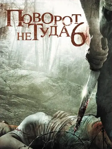 Постер: Поворот не туда 6: Последний курорт (2014)
