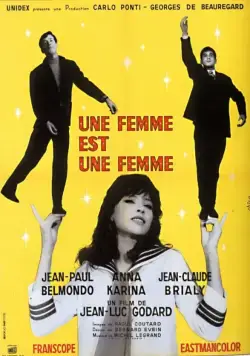 Постер: Женщина есть женщина / Une femme est une femme (1961)