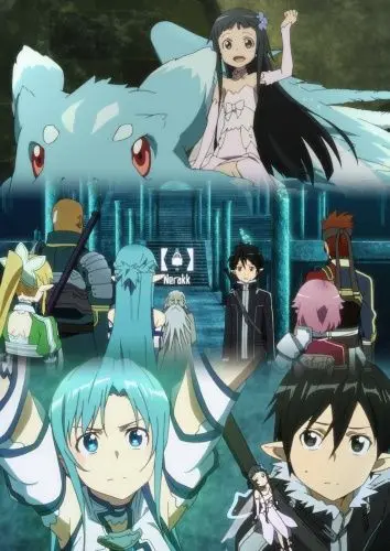 Постер: Мастера меча онлайн: Дополнительное издание / Sword Art Online Extra Edition (2013)