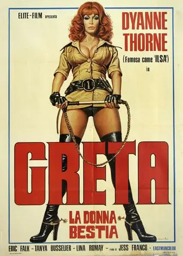 Постер: Ильза – свирепая тюремщица / Greta - Haus ohne Männer (1976)