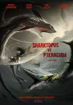 Постер: Акулосьминог против птеракуды / Sharktopus vs. Pteracuda (2014)