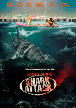 Постер: Нападение акул на Нью-Джерси / Jersey Shore Shark Attack (2012)