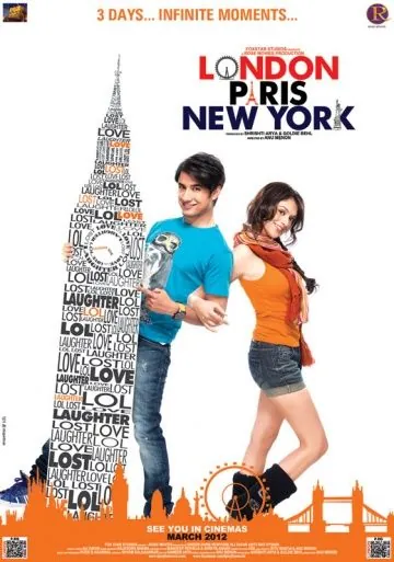 Постер: Лондон, Париж, Нью-Йорк / London Paris New York (2012)