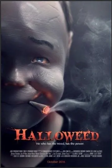 Постер: Хэллоуин под кайфом / Halloweed (2016)