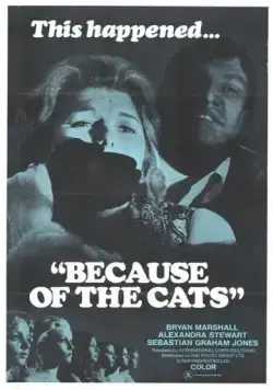 Постер: Из-за кошек / Because of the Cats (1973)