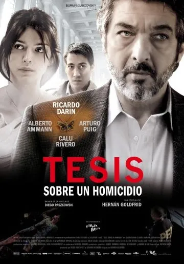 Постер: Диссертация об убийстве / Tesis sobre un homicidio (2013)