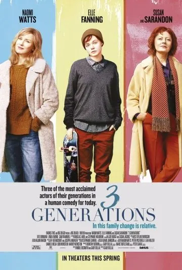 Постер: О Рэй / 3 Generations (2015)