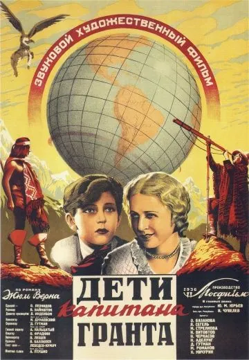 Постер: Дети капитана Гранта (1936)