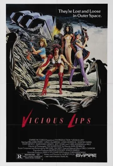 Постер: Порочные губы / Vicious Lips (1986)