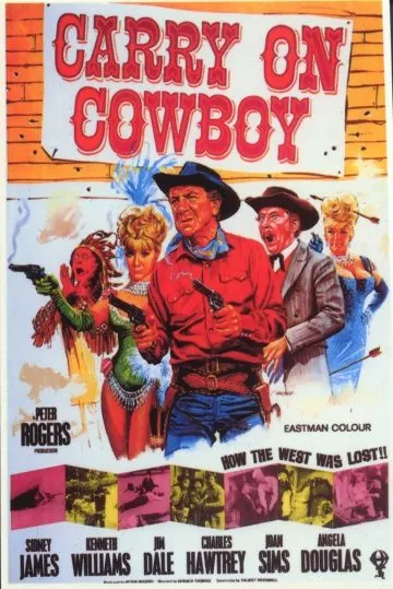 Постер: Так держать... Ковбой / Carry on Cowboy (1965)
