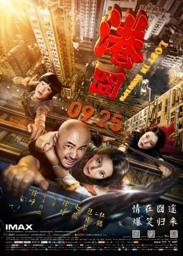 Постер: Затерянные в Гонконге / Gang jiong (2015)