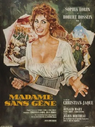 Постер: Мадам Сан-Жен / Madame Sans Gêne (1961)