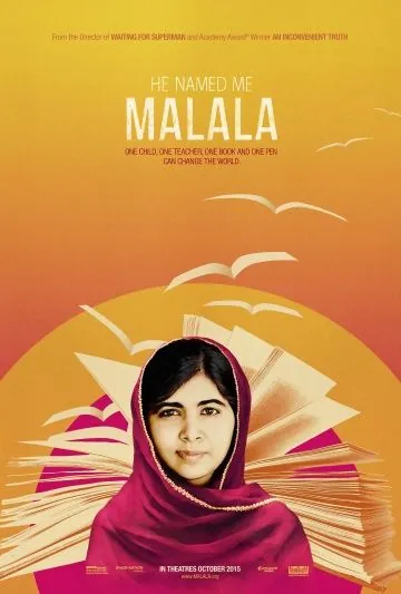 Постер: Он назвал меня Малала / He Named Me Malala (2015)