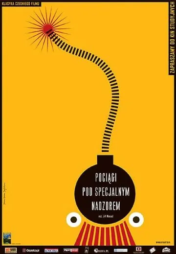 Постер: Поезда под пристальным наблюдением / Ostře sledované vlaky (1966)