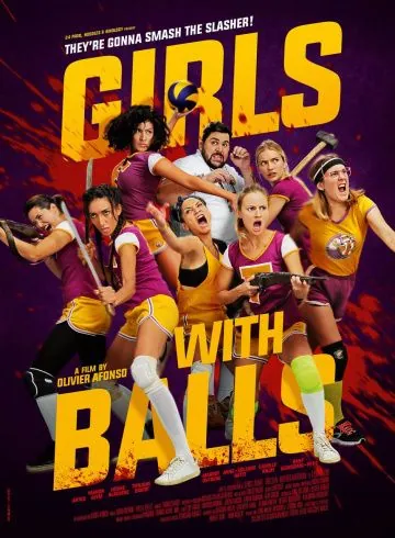 Постер: Девушки с мячиками / Girls with Balls (2018)