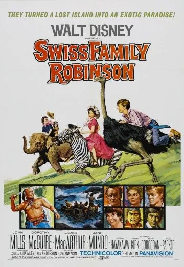 Постер: Швейцарская семья Робинзонов (1960)