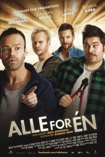 Постер: Все за одного / Alle for én (2011)