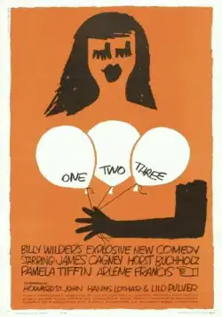 Постер: Один, два, три / One, Two, Three (1961)