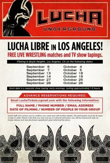 Постер: Луча Андеграунд / Lucha Underground (2014)