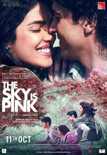 Постер: Небо розового цвета / The Sky Is Pink (2019)