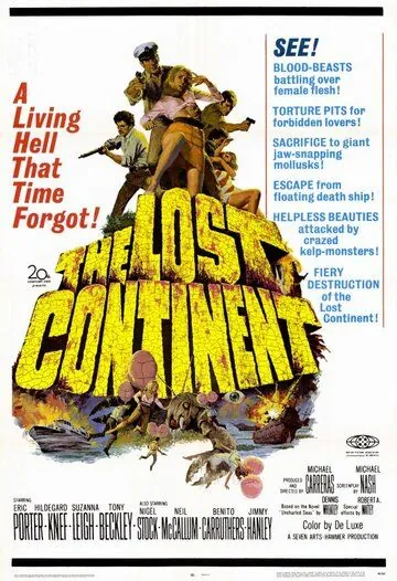 Постер: Затерянный континент (1968)