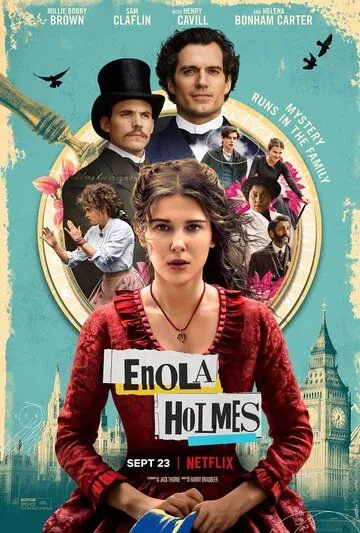 Постер: Энола Холмс / Enola Holmes (2020)