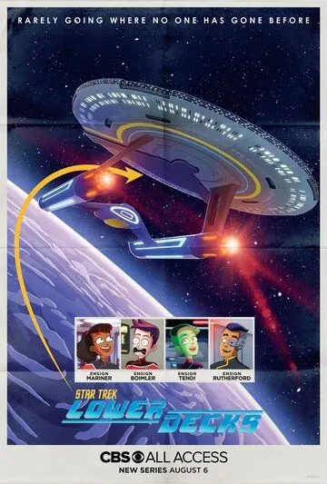 Постер: Звездный путь: Нижние палубы / Star Trek: Lower Decks (2020)