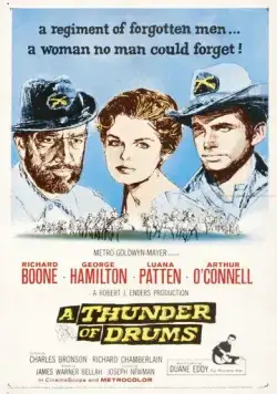 Постер: Грохот барабанов / A Thunder of Drums (1961)