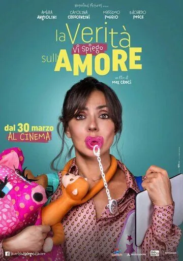 Постер: Я скажу тебе правду, дорогой / La verità, vi spiego, sull'amore (2017)