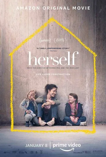 Постер: Сама по себе / Herself (2020)