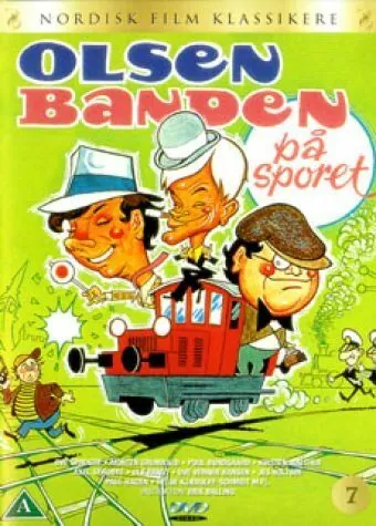 Постер: Банда Ольсена идет по следу / Olsen-banden på sporet (1975)