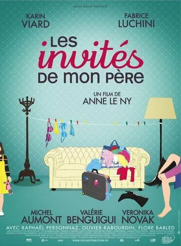 Постер: Гости моего отца / Les invités de mon père (2010)