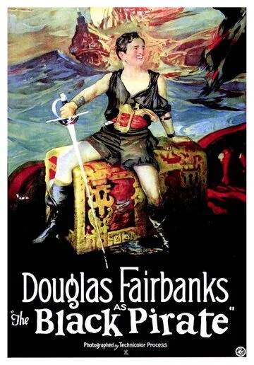 Постер: Чёрный пират / The Black Pirate (1926)