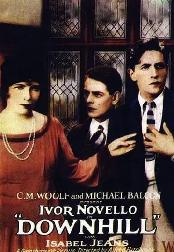 Постер: По наклонной плоскости / Downhill (1927)