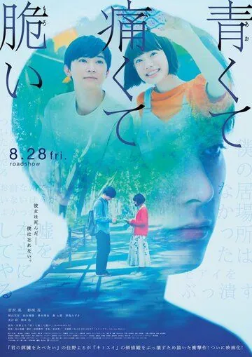 Постер: Синий, болезненный и хрупкий / Aokute Itakute Moroi (2020)
