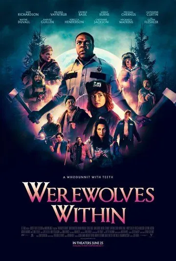 Постер: Оборотни внутри / Werewolves Within (2021)