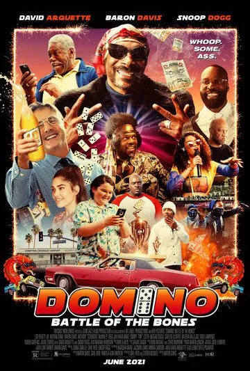 Постер: Домино: Битва на костях / Domino: Battle of the Bones (2021)