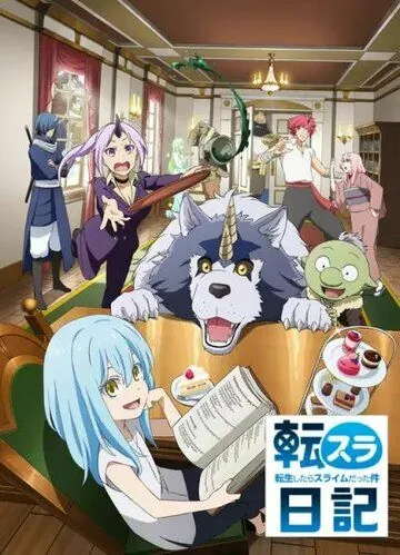 Постер: Дневник слизи-попаданца / Tensura Nikki: Tensei shitara Slime Datta Ken (2021)