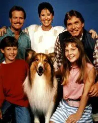 Постер: Новые приключения Лесси / Lassie (1989)